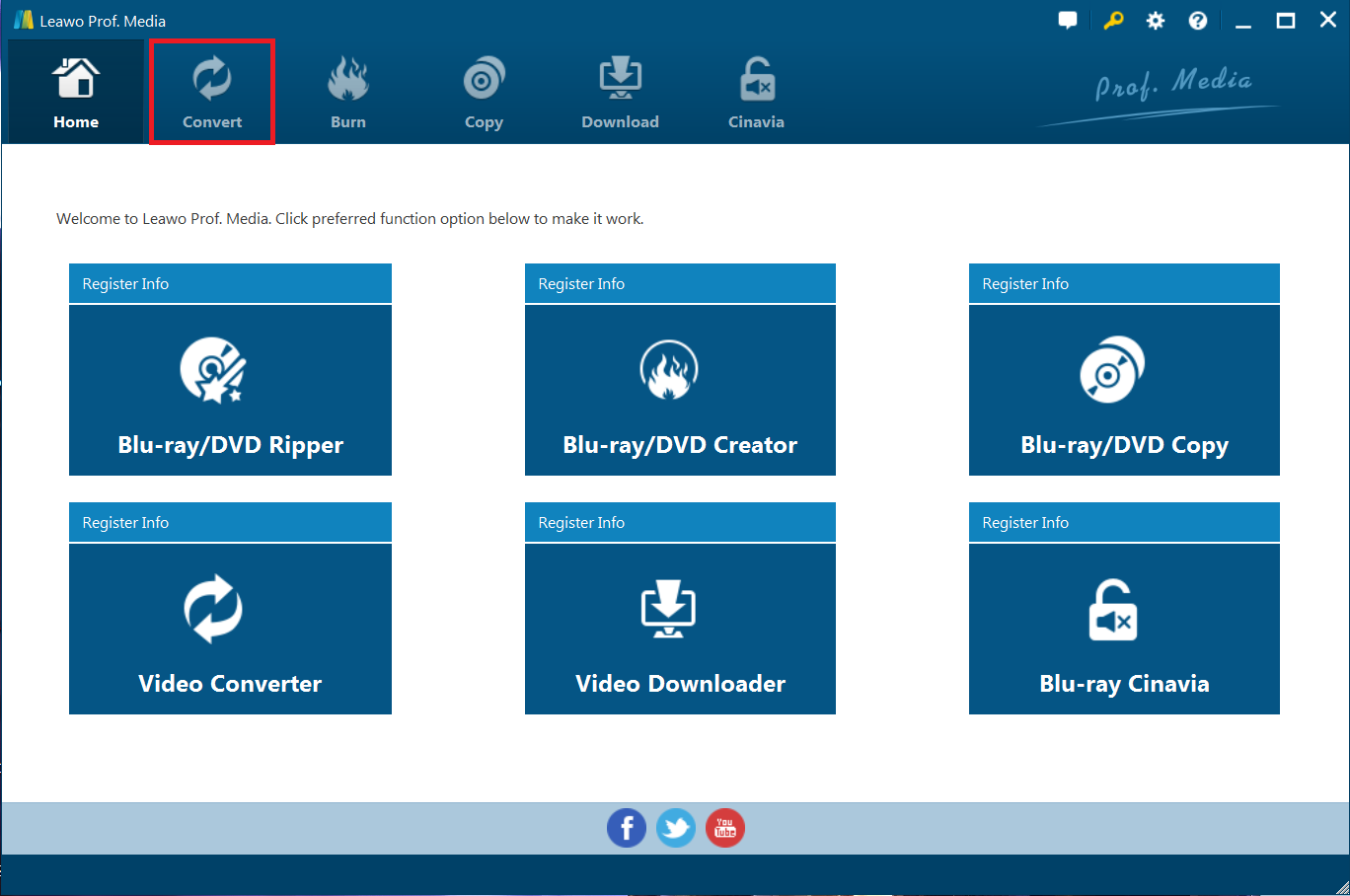 Leawo-enter-convert-module